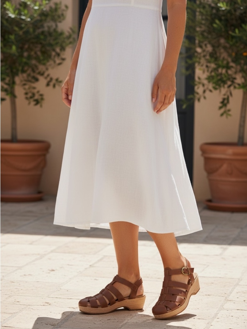 Two for one price,  Corkys Multicolor Speckled and closed toe Slingback Sandals - Picture 7 of 9